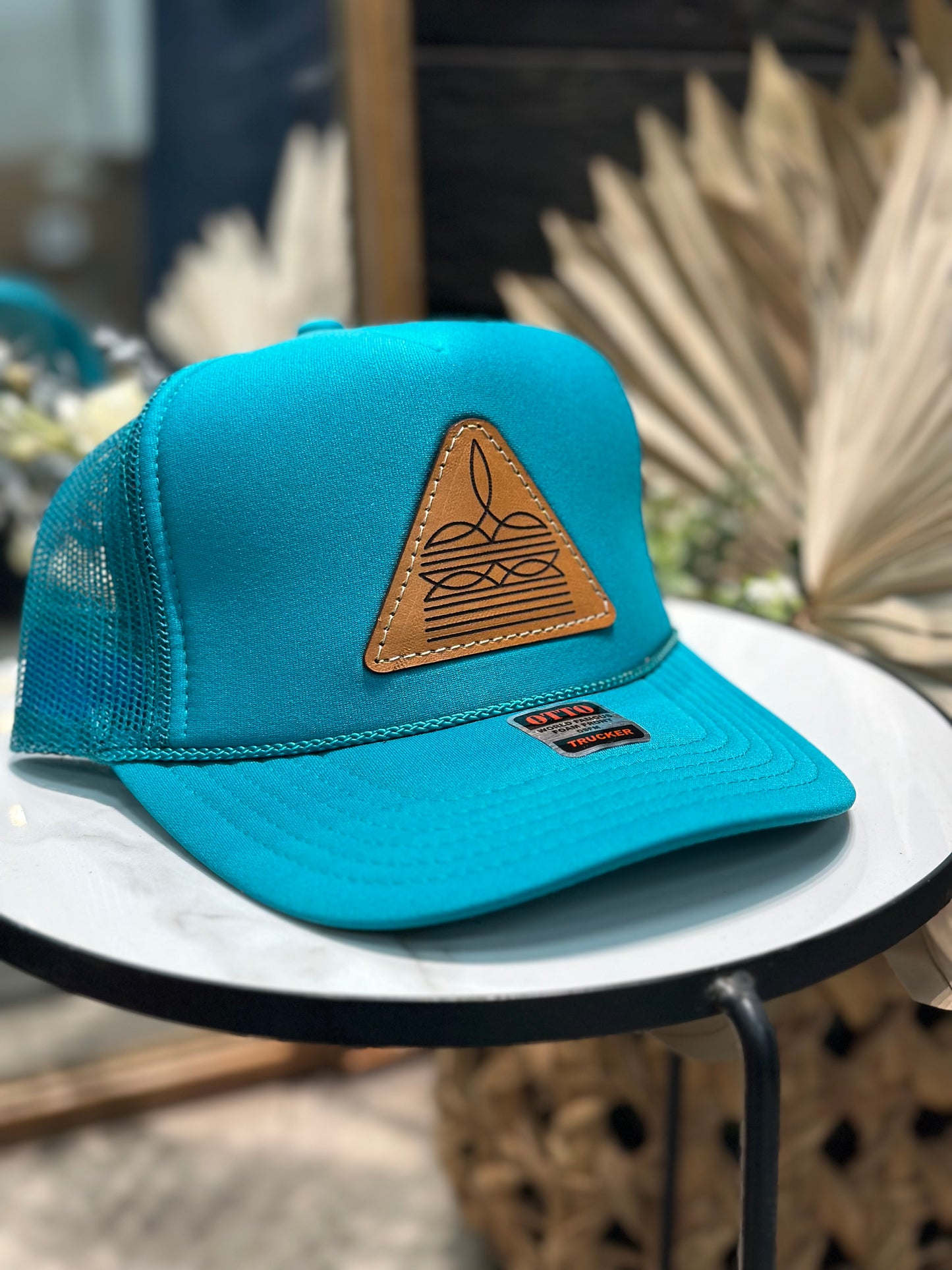 Boot stitch trucker
