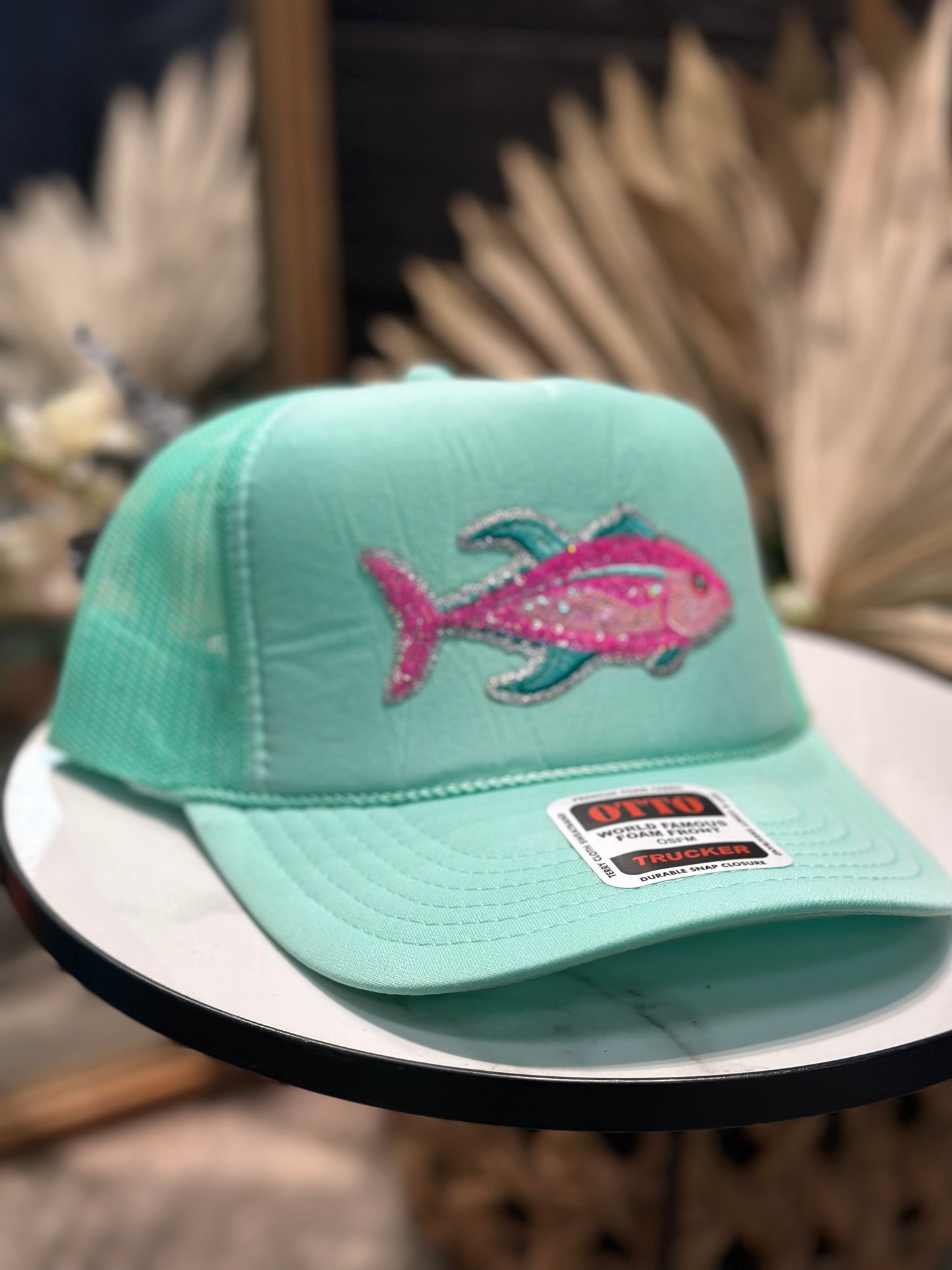 Preppy Tuna sequin patch