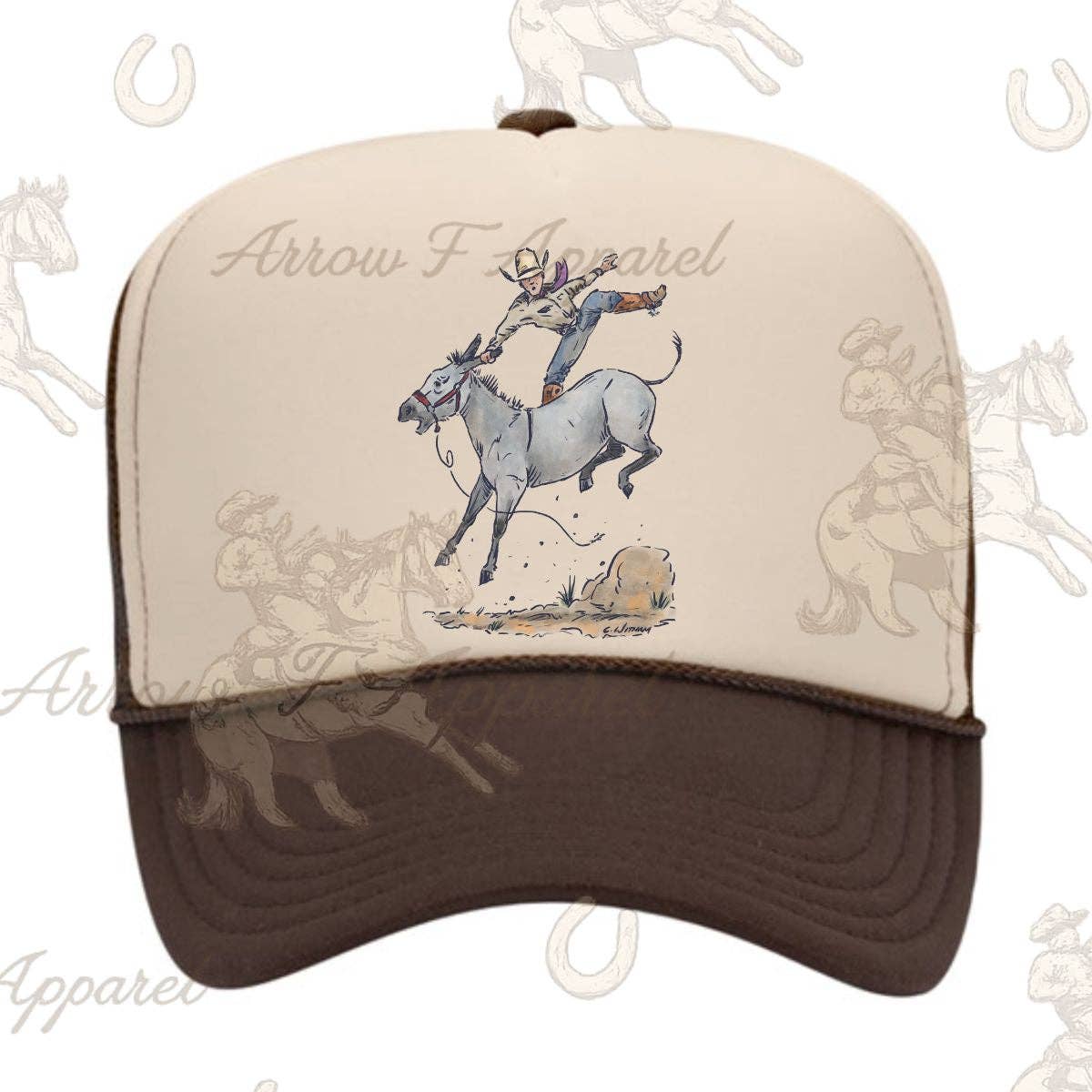 Broncy Donkey Trucker Hat