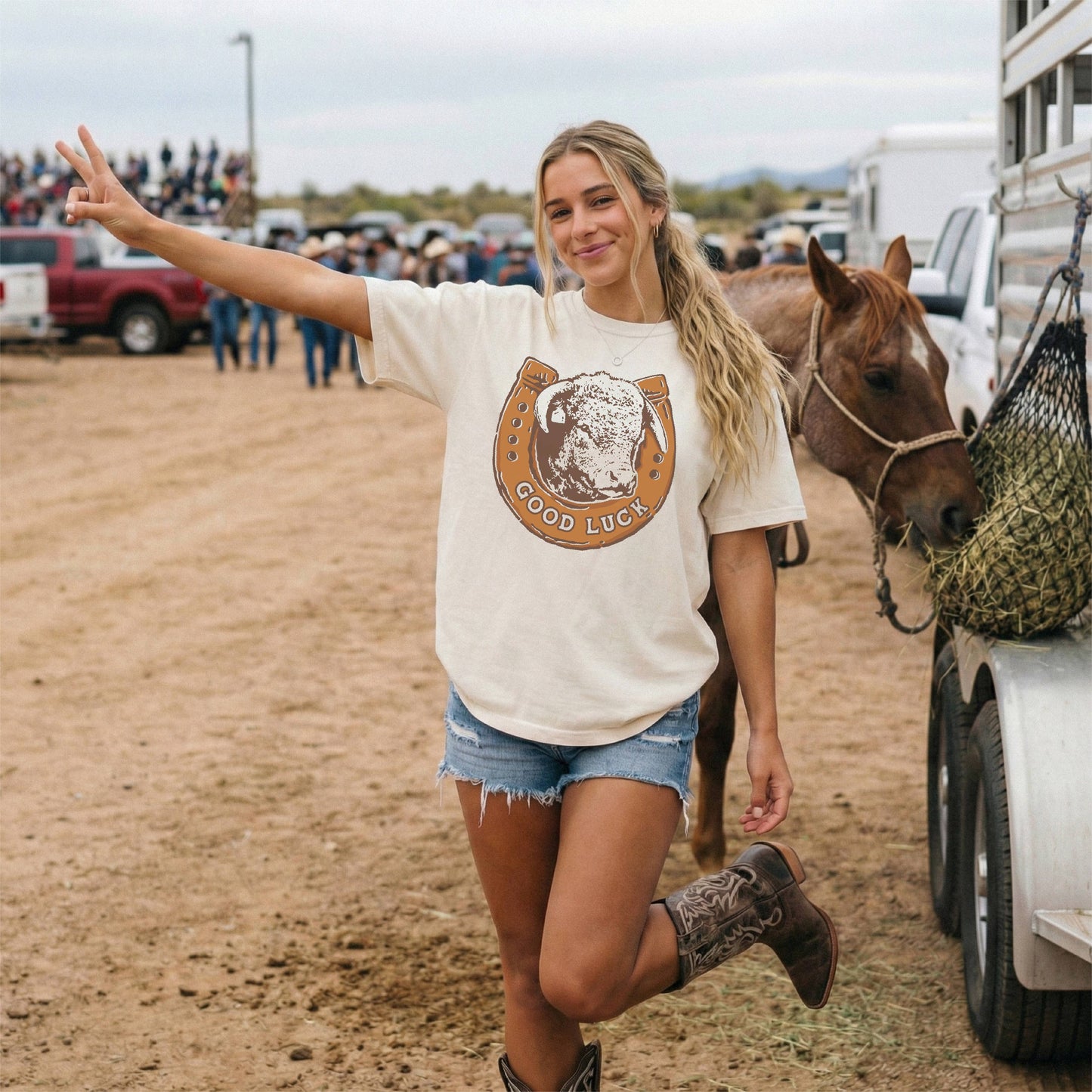 Good Luck Hereford Tee