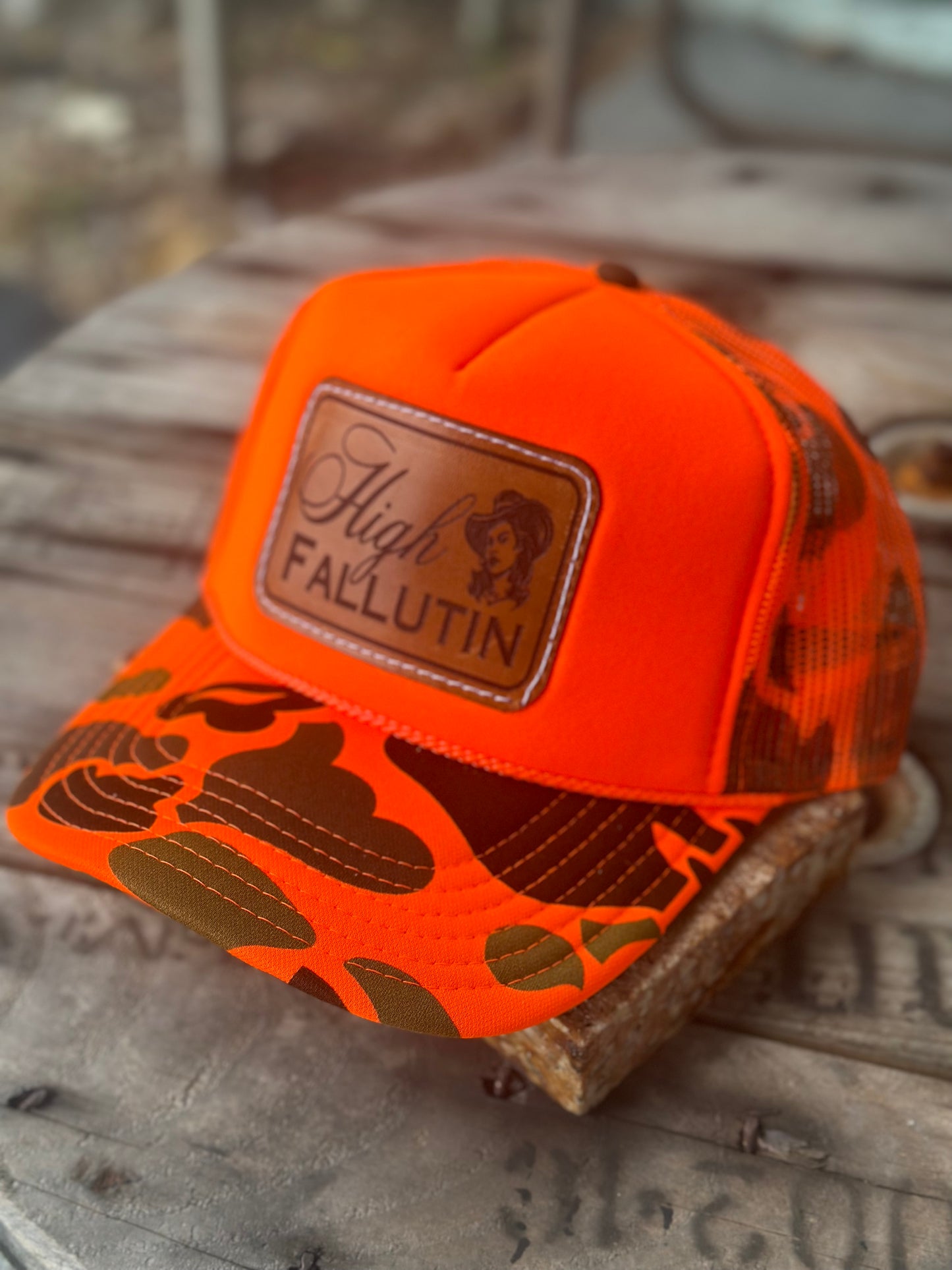 “High fallutin” foam trucker