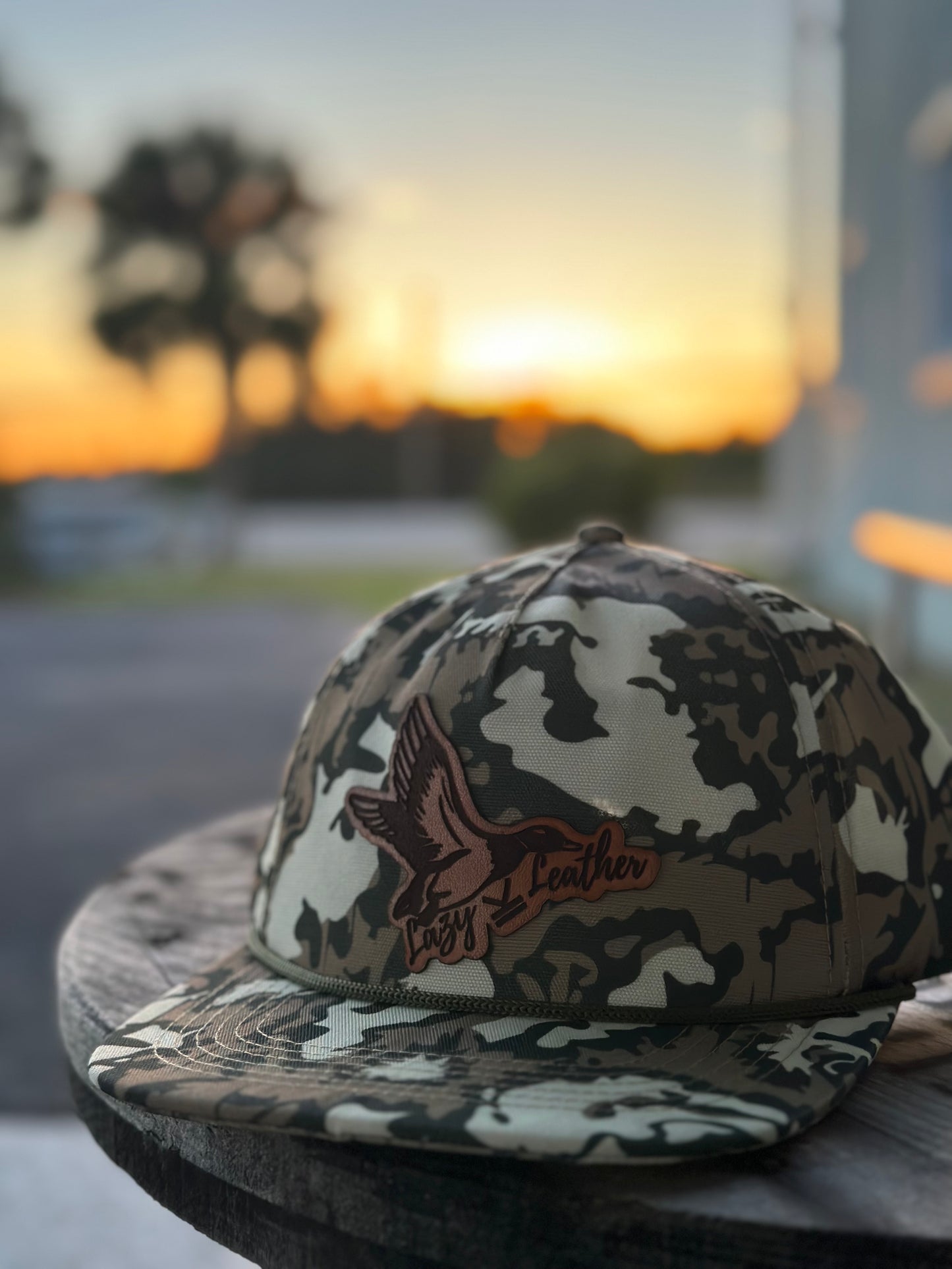 Marsh camo hat (3 logo variations)