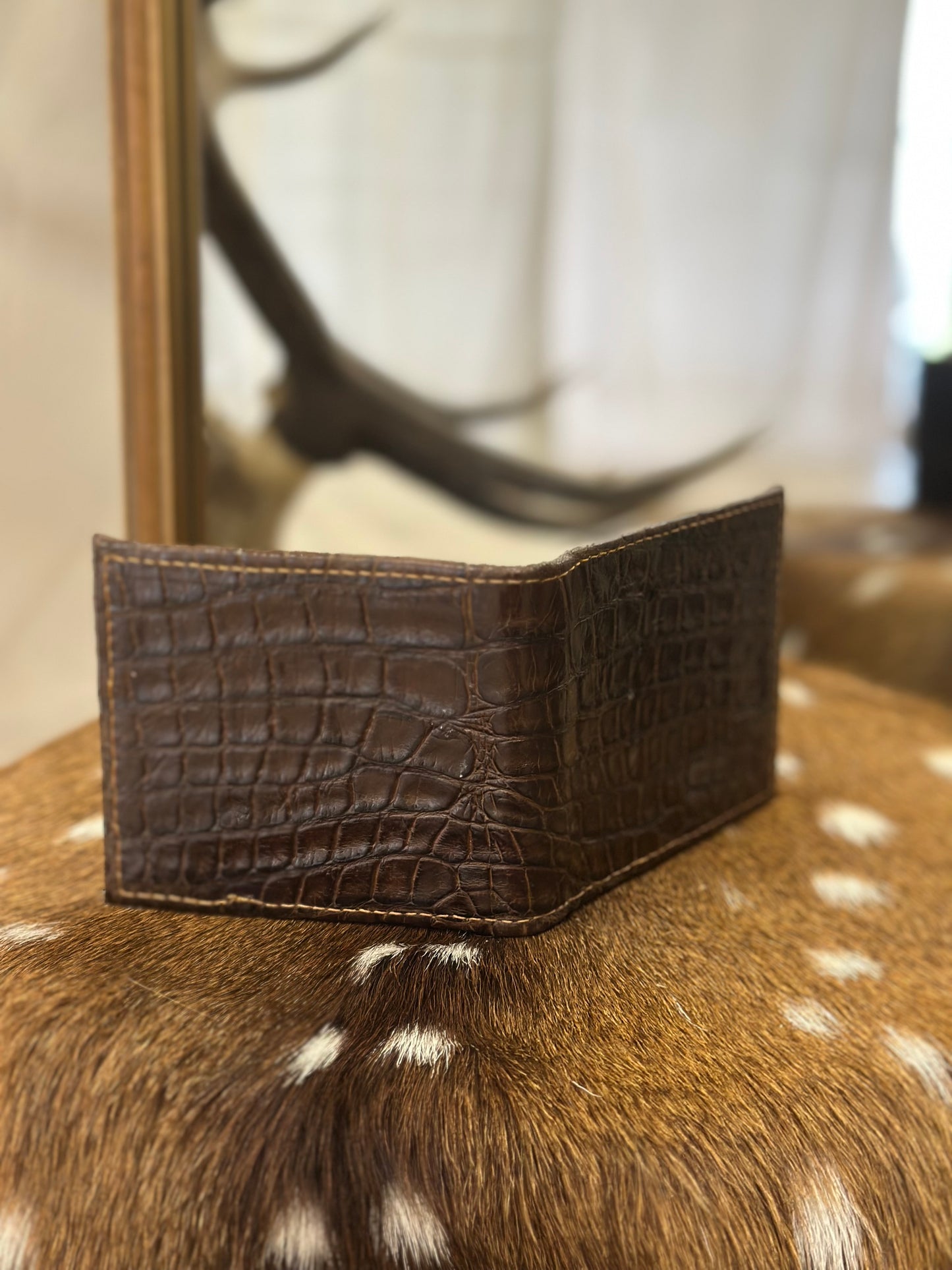 Premium Alligator bifold wallet