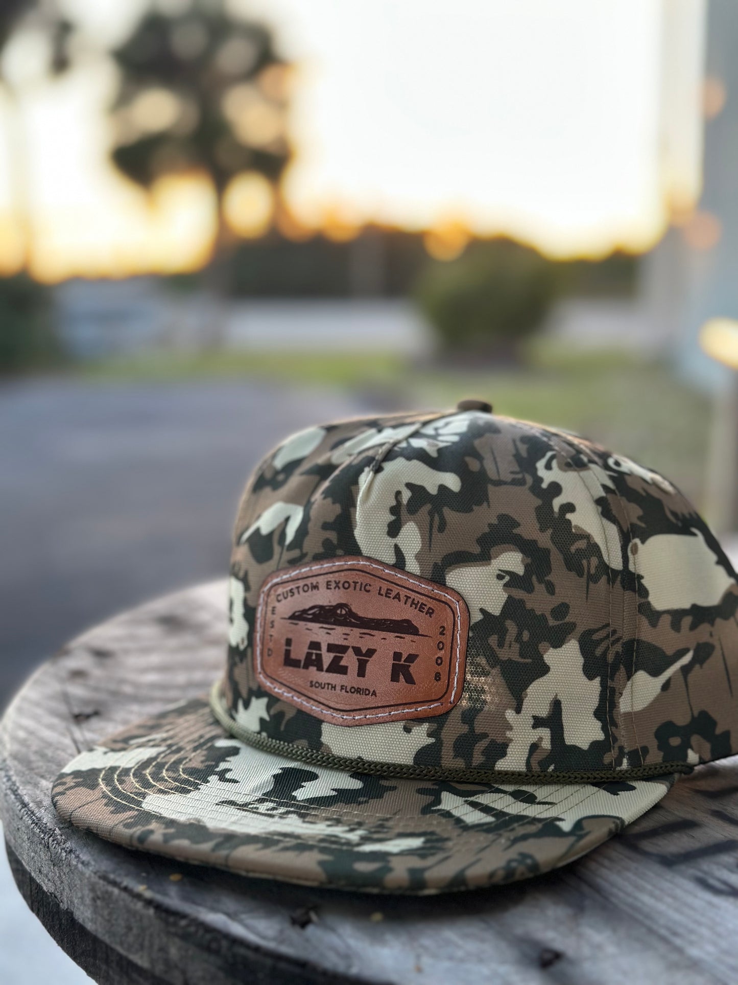 Marsh camo hat (3 logo variations)