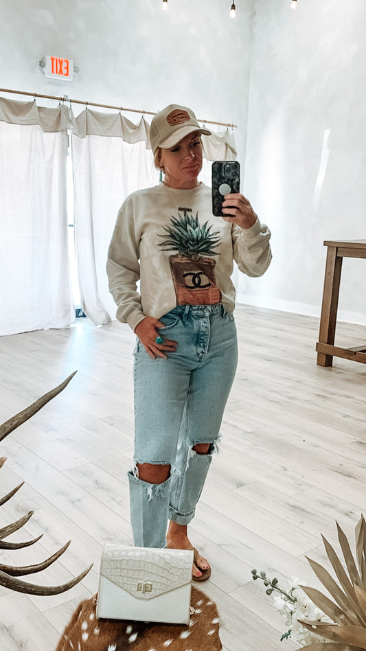 Agave Glitz crewneck