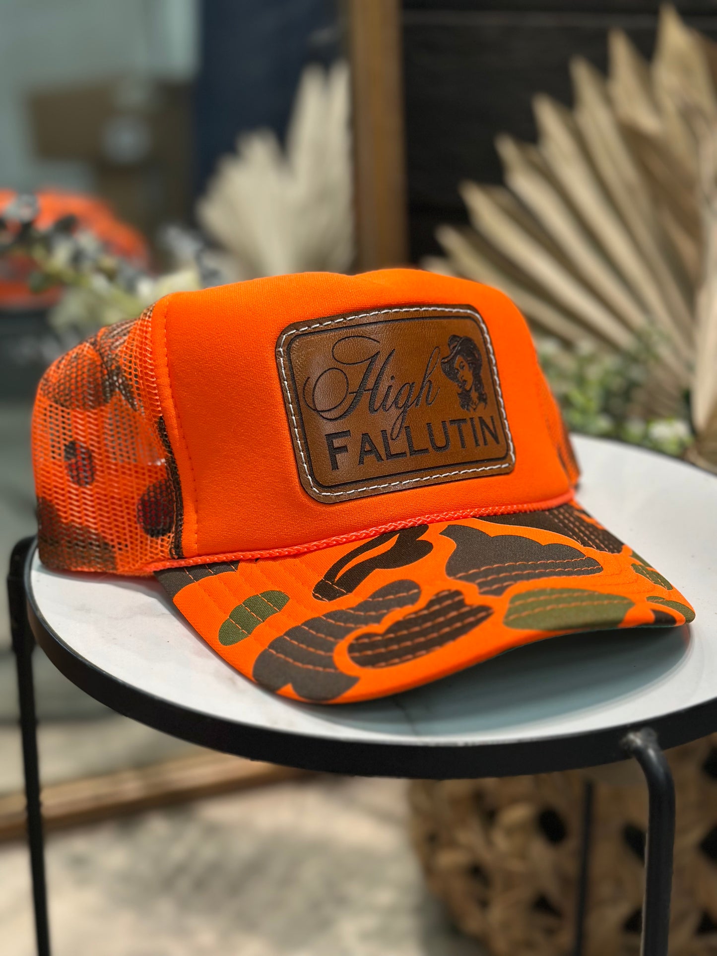 High fallutin old school orange