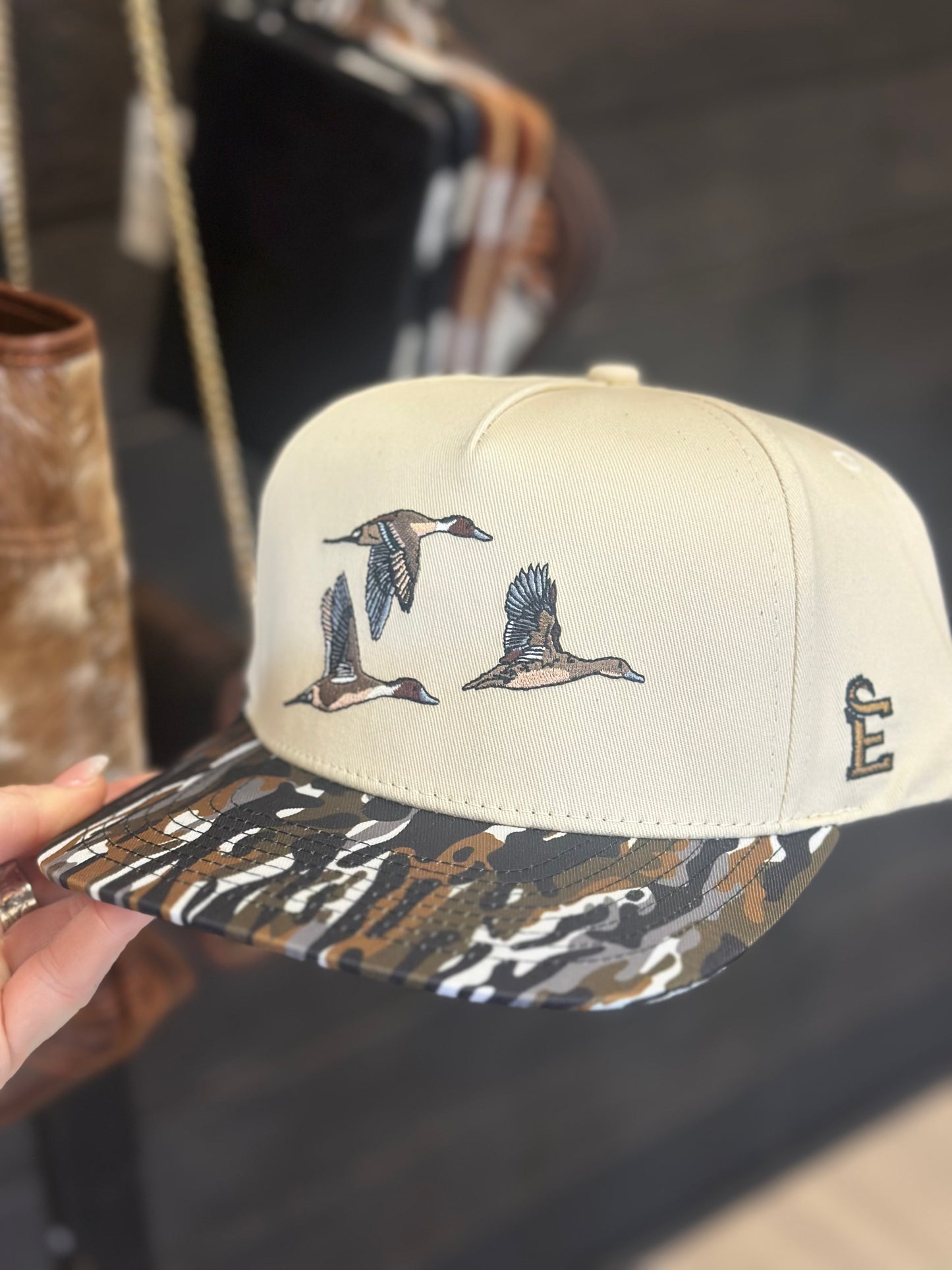 “Chasin’ tail” camo hat