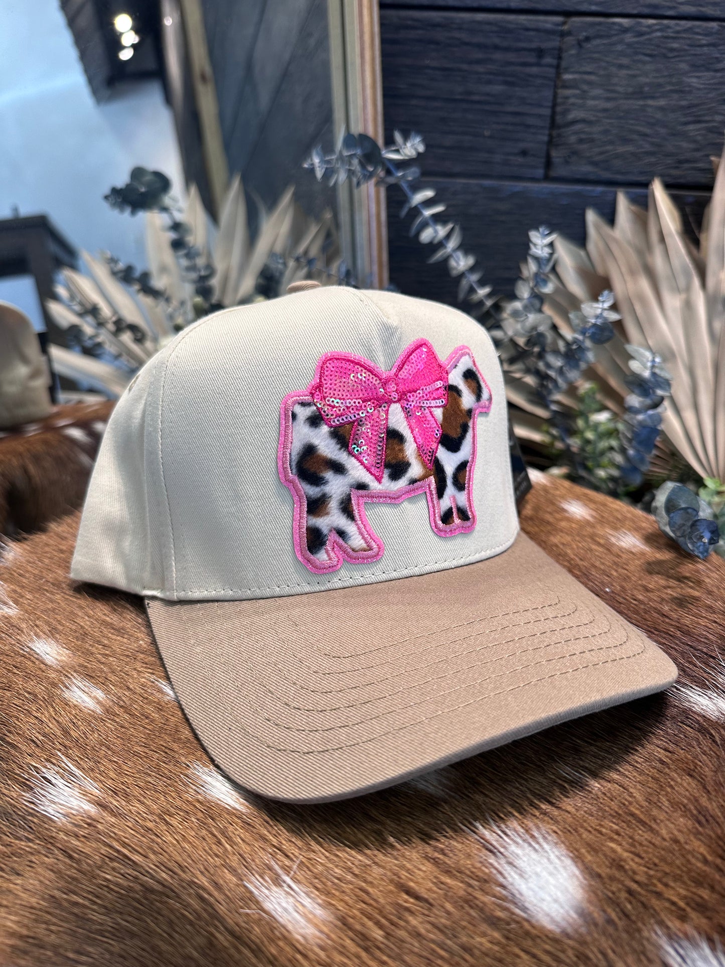 The “Sassy Steer” canvas cap
