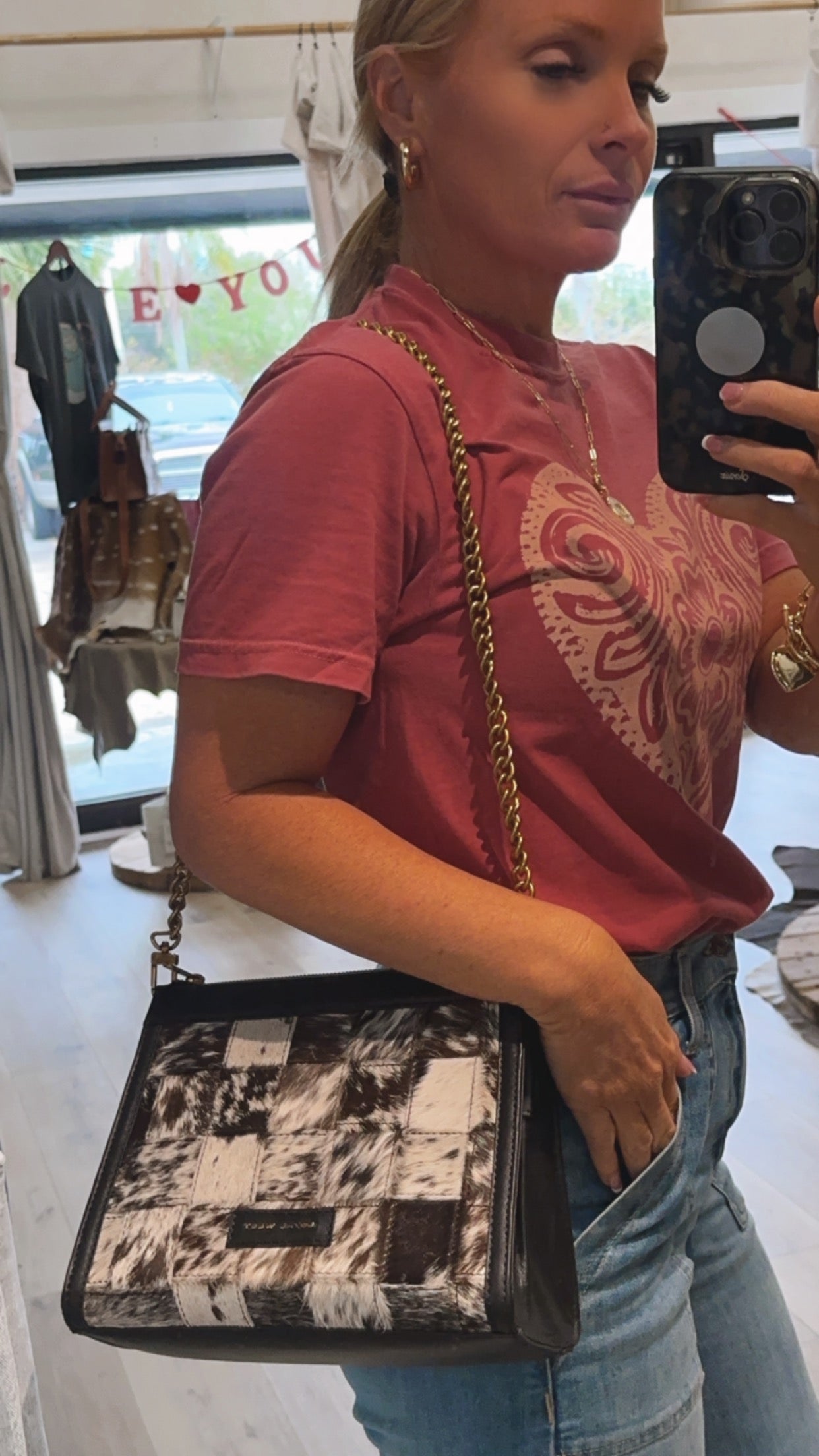 LW Scrappy medium chain bag