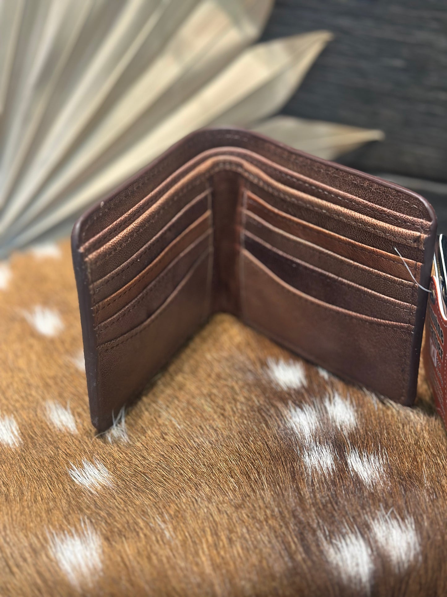 Floral tooled bifold