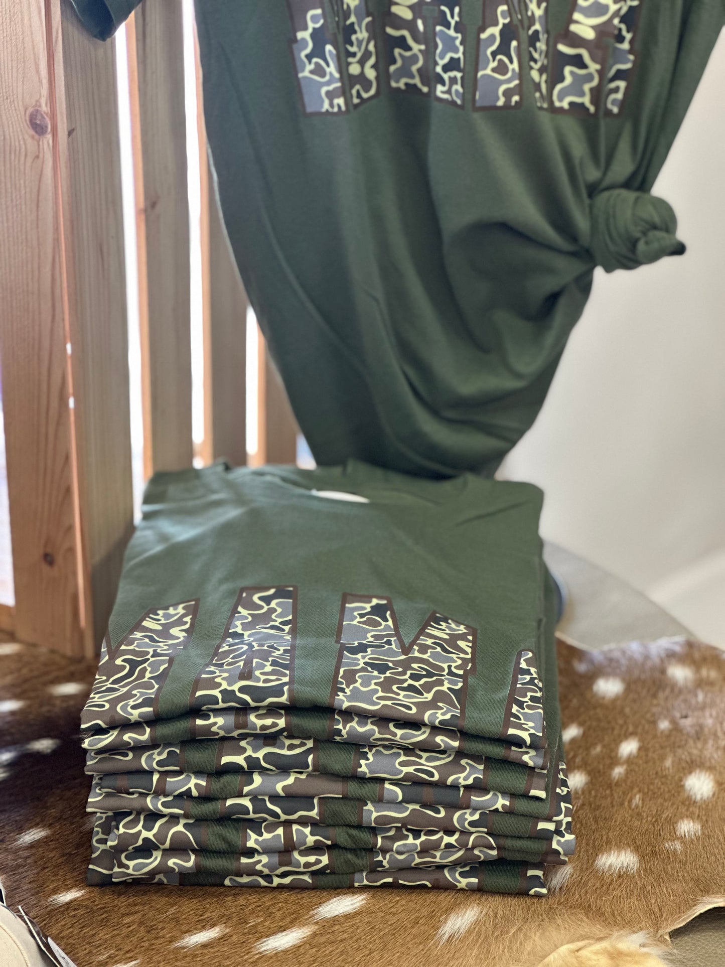 Camo Mama Short Sleeve Tee