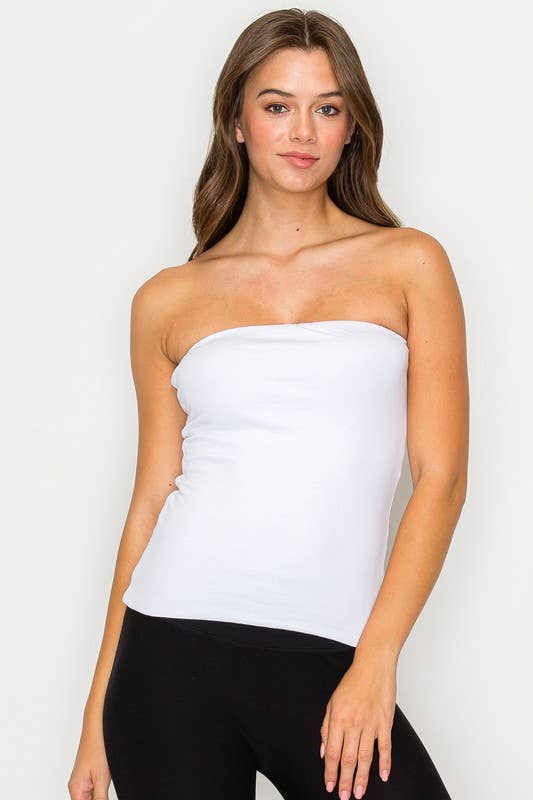 The Andros Double Layered Long Tube Top