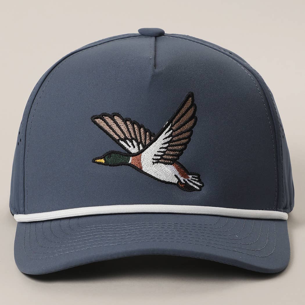 Flying Mallard Embroidered Premium Materials Rope Strap Truc