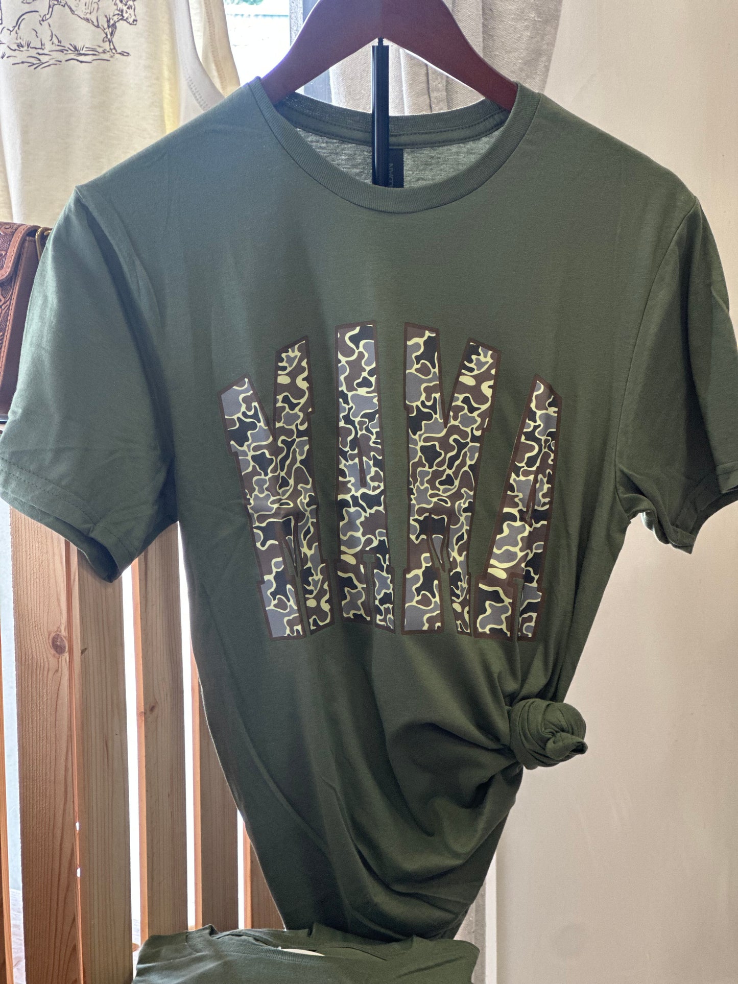 Camo Mama Short Sleeve Tee