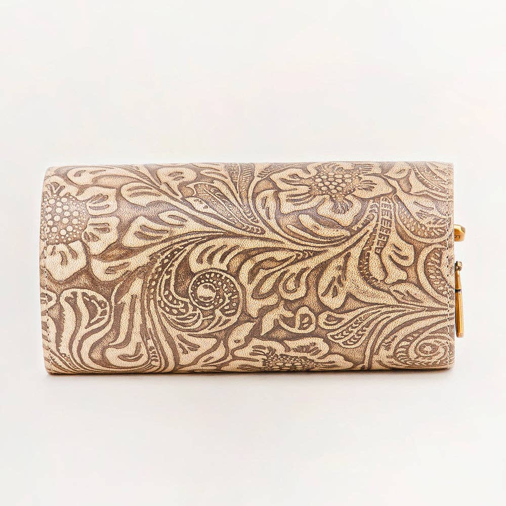 Loyal West Canyon Jewelry Case Brown And White