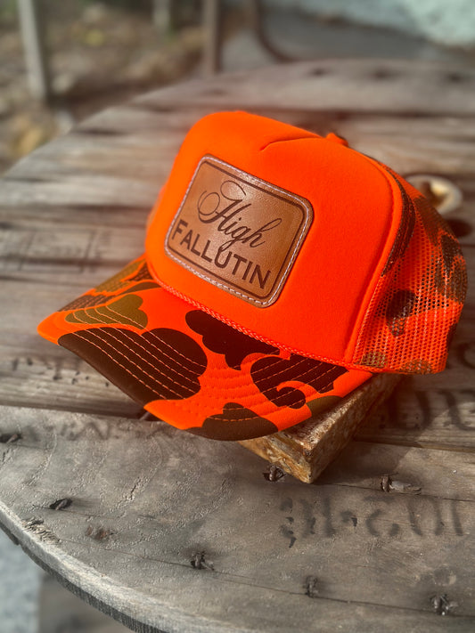 “High fallutin” foam trucker