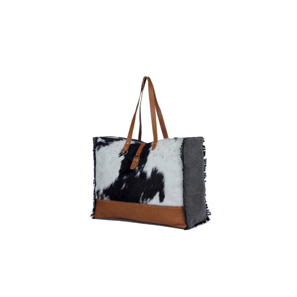 Matty Canvas & Hairon Bag