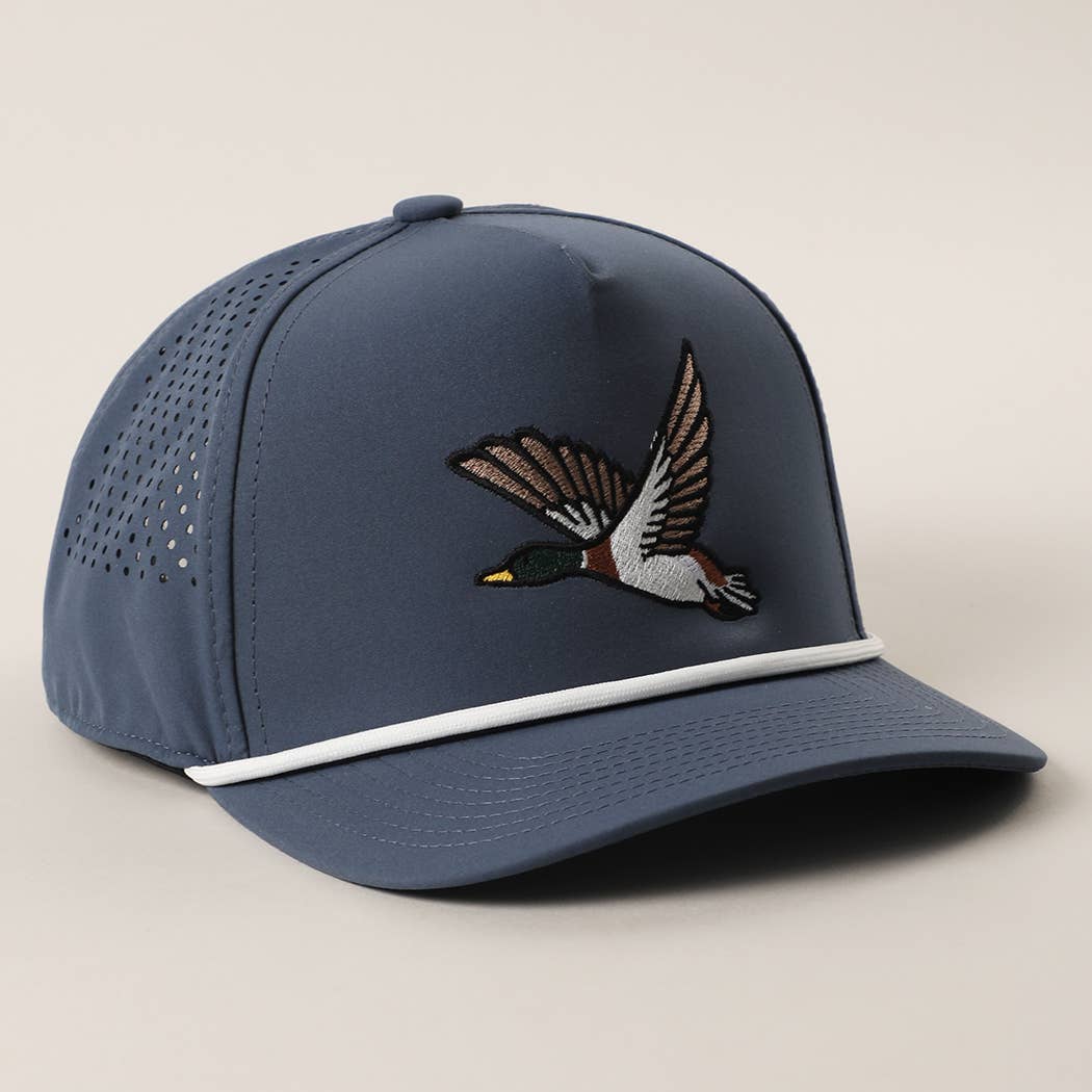 Flying Mallard Embroidered Premium Materials Rope Strap Truc