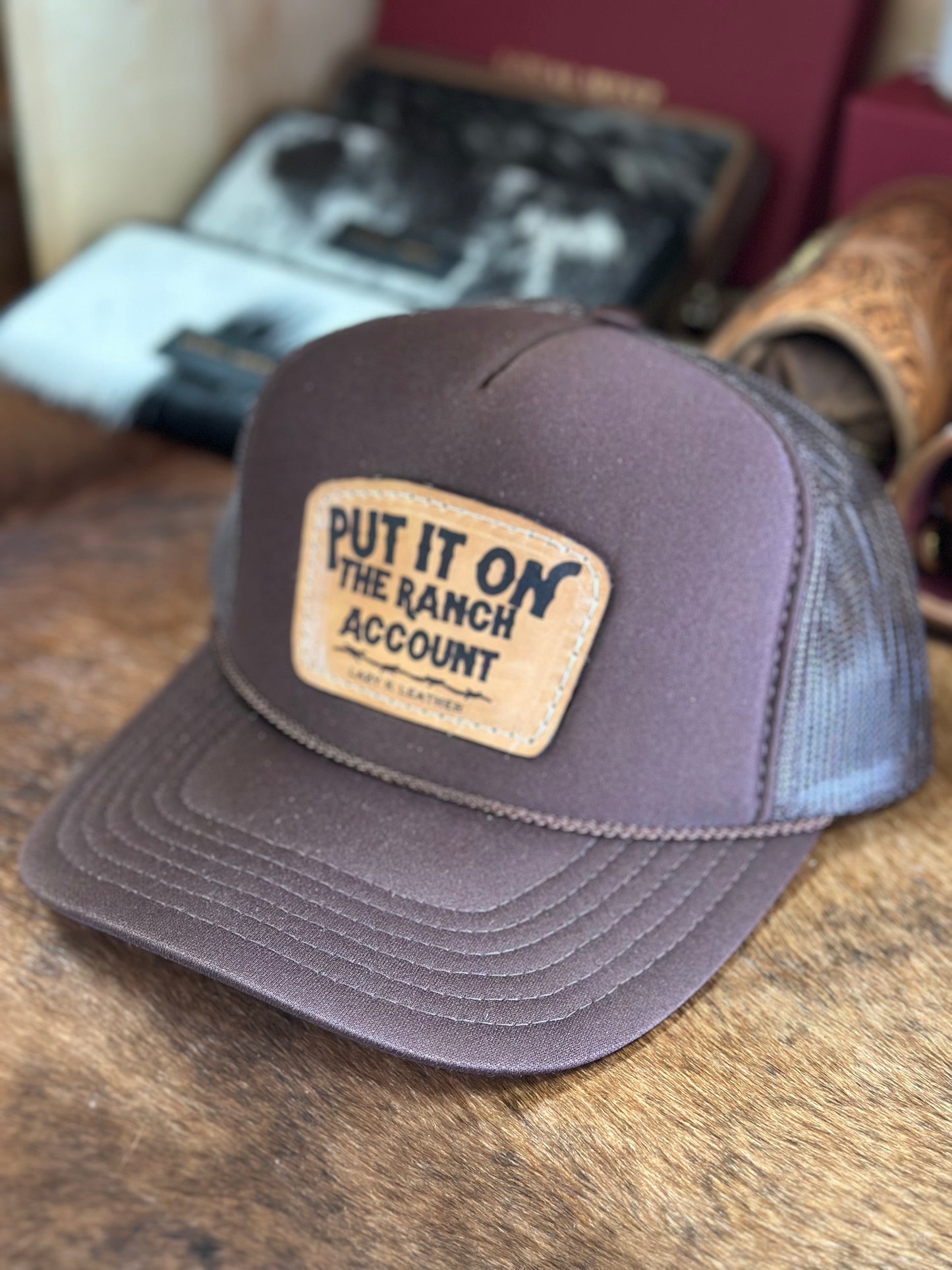 “Put it on the ranch account” caps