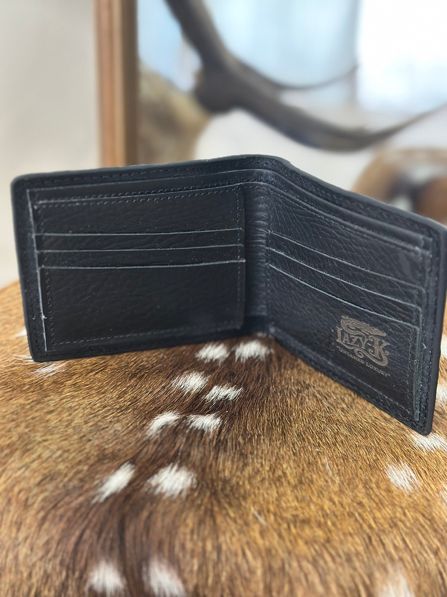 Basic Alligator bifold wallet