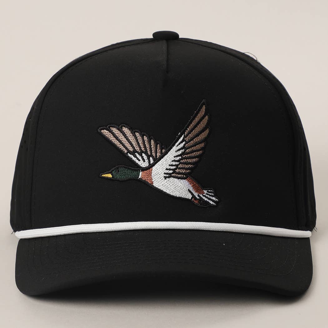 Flying Mallard Embroidered Premium Materials Rope Strap Truc