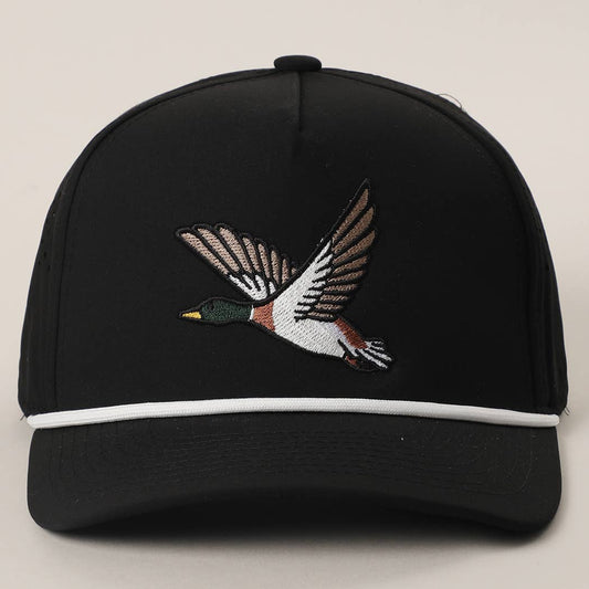 Flying Mallard Embroidered Premium Materials Rope Strap Truc