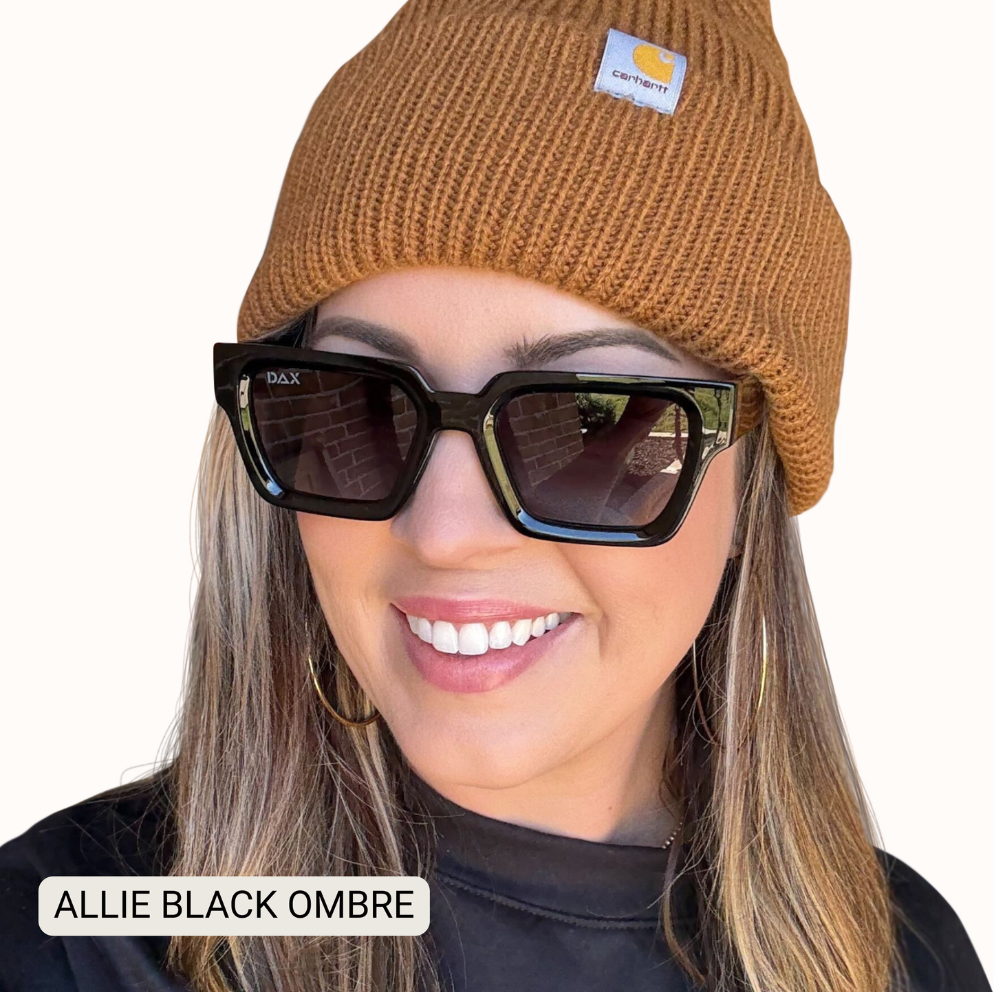 Allie - Women's Polarized Medium Rectangle Sunglasses