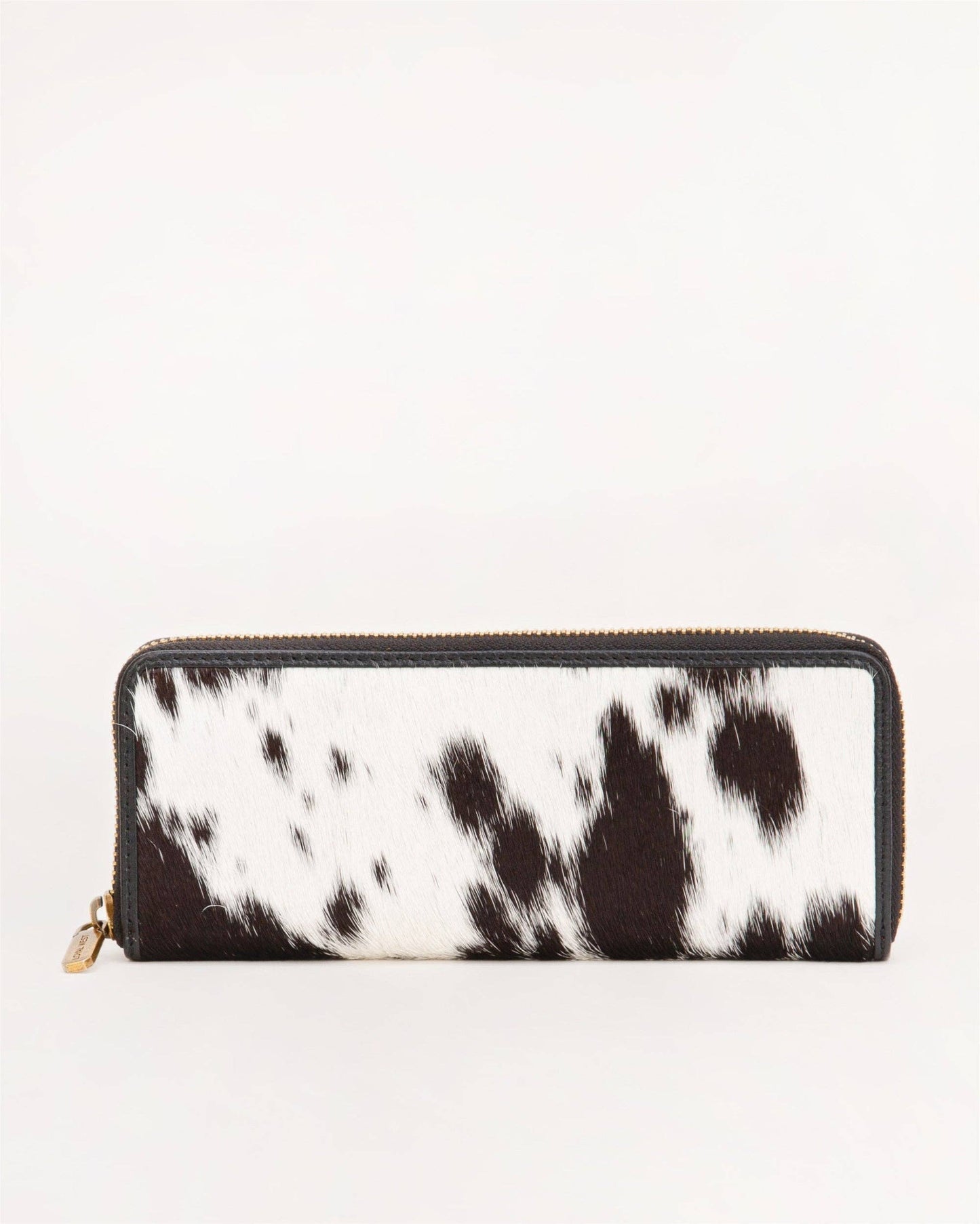 Ranch Road Jewelry Case Brown & White Cowhide