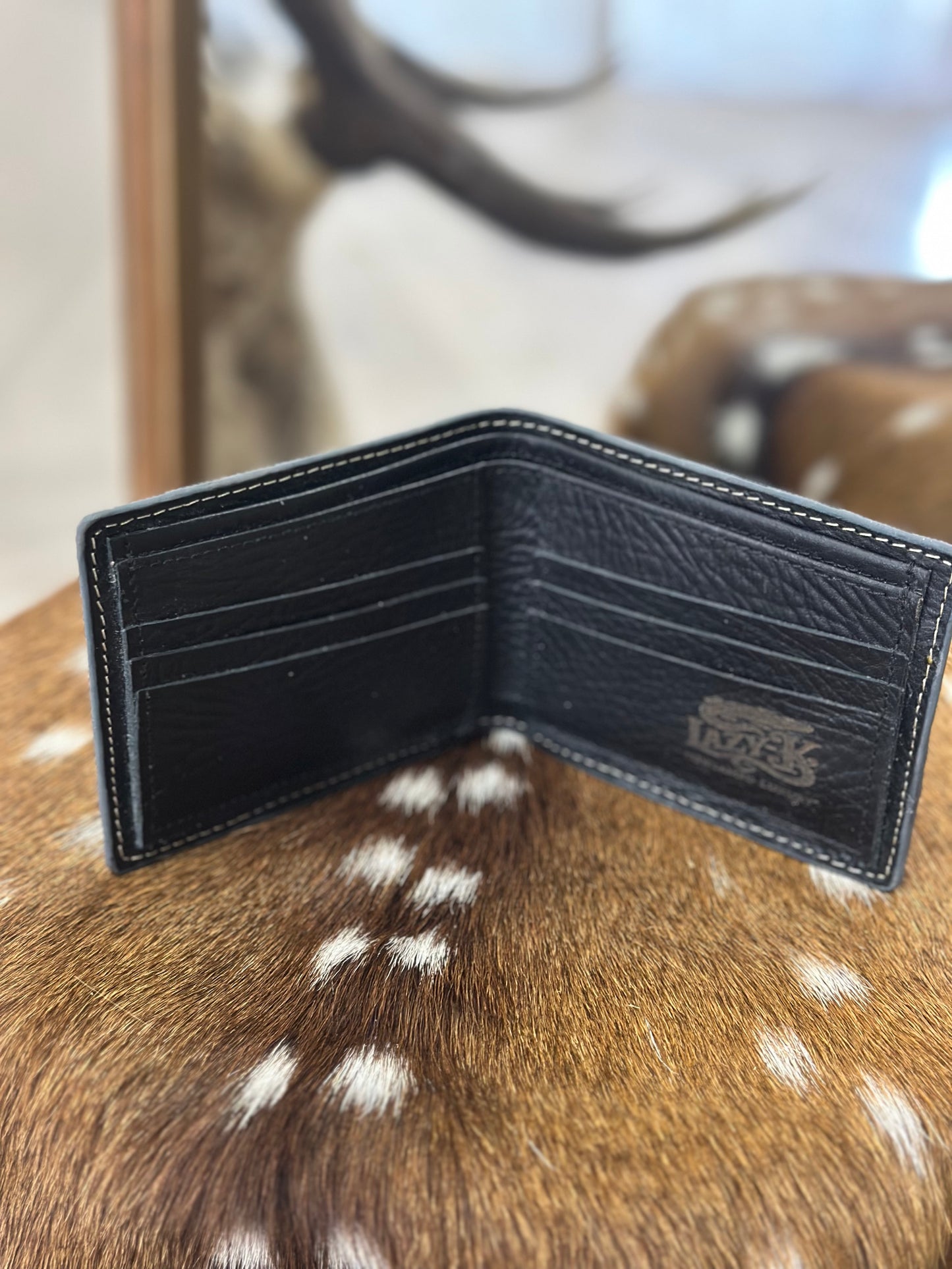 Basic Alligator bifold wallet