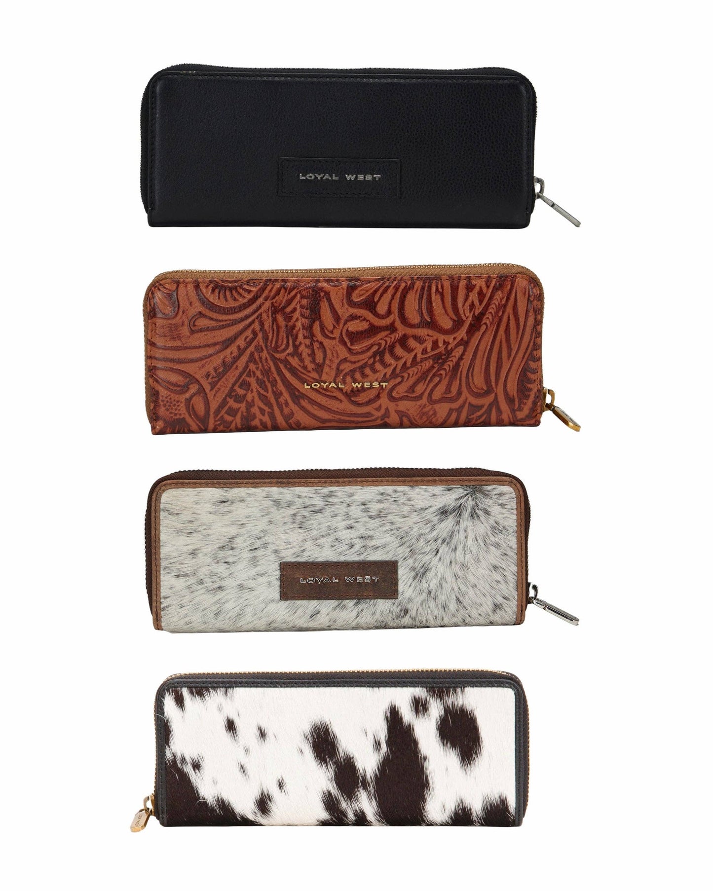 Ranch Road Cowhide Jewelry Case