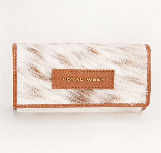 Loyal West Canyon Jewelry Case Brown And White