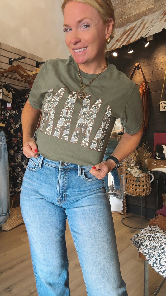 Camo Mama Short Sleeve Tee