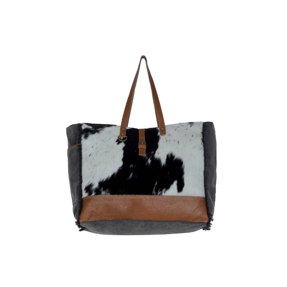 Matty Canvas & Hairon Bag