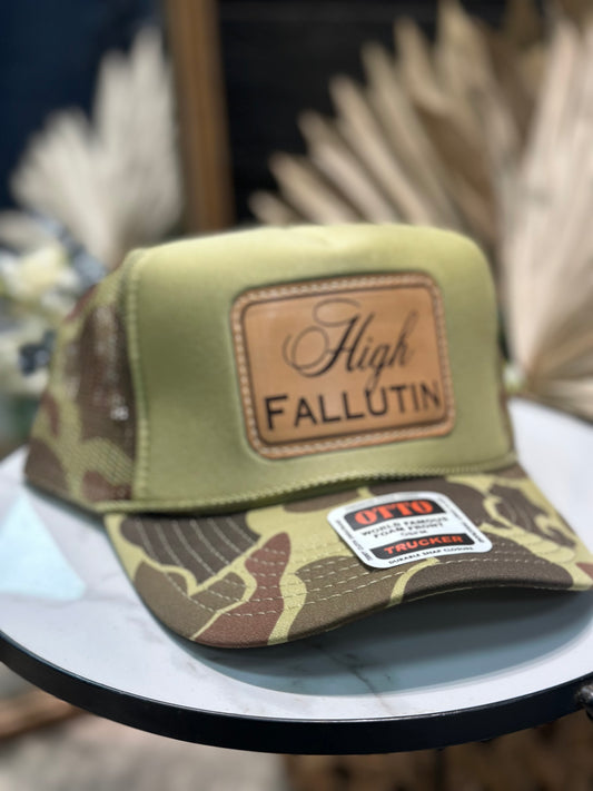 High Fallutin foam trucker