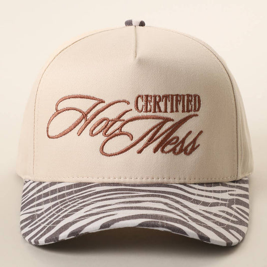 CERTIFIED HOT MESS Trucker Hat