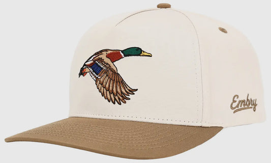 Embry Mallard two tone canvas hat