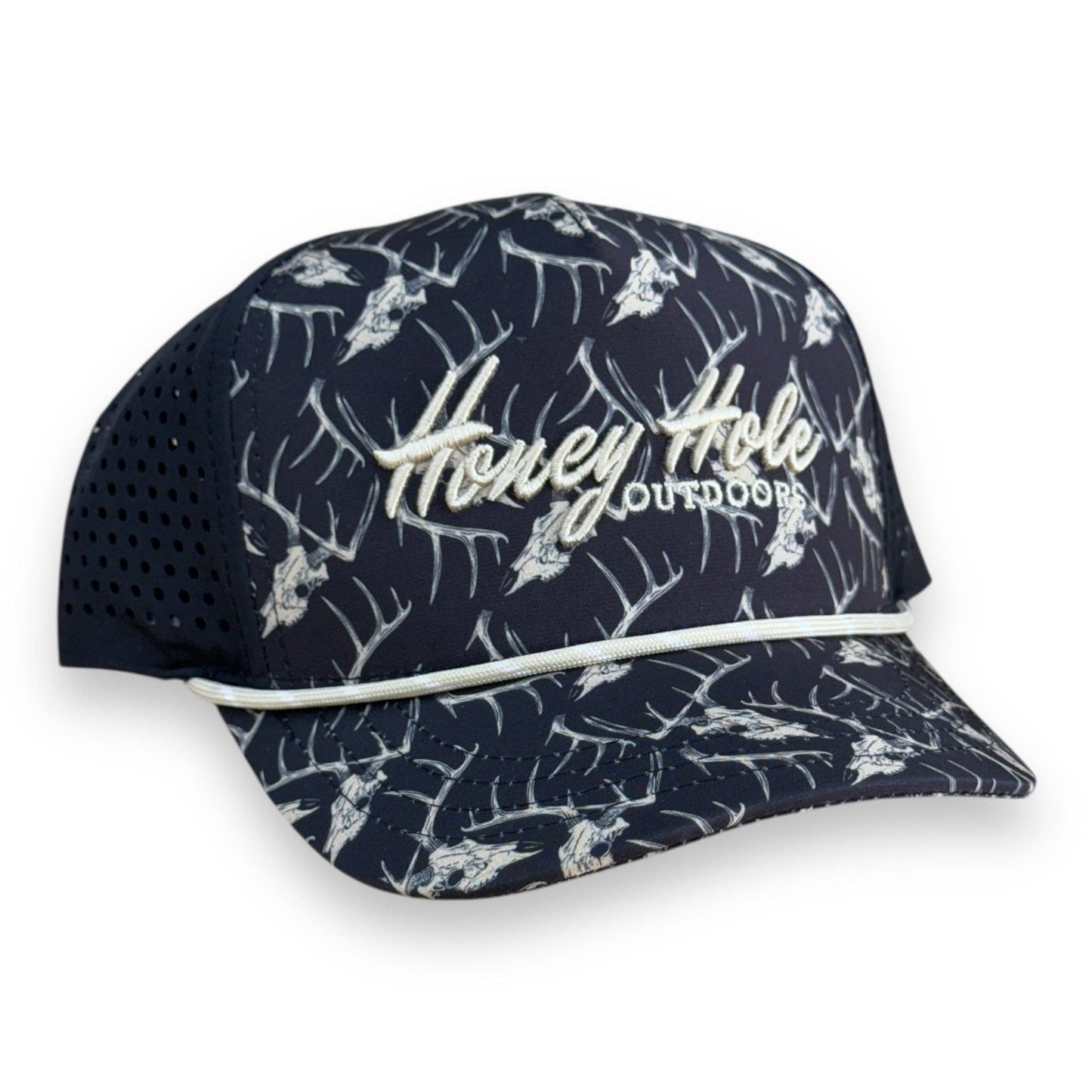 Youth Performance Rope Hat - Deer Skulls