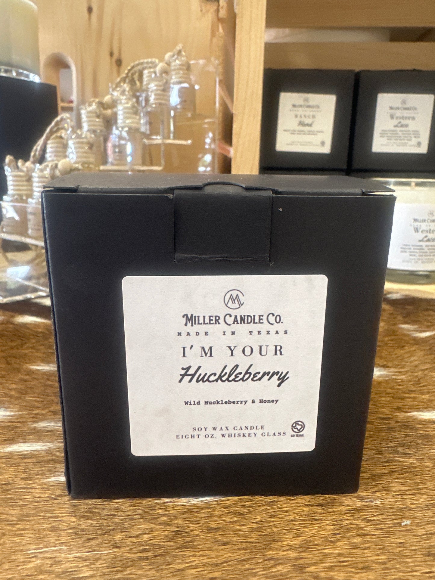 Miller candle co. Soy Candles. Whiskey glass