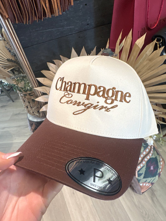 Champagne Cowgirl Hat    