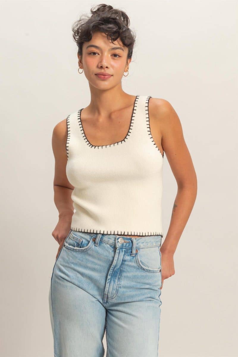 Bimini Ribbed Tank Top