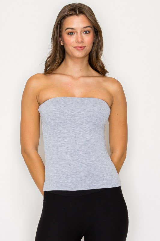 The Andros Double Layered Long Tube Top
