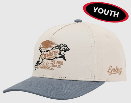 YOUTH retriever two tone canvas cap