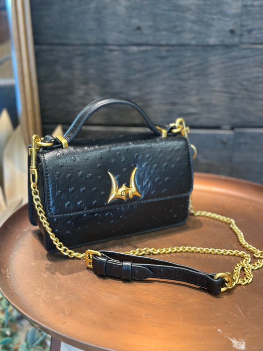 LW Valencia ostrich bag