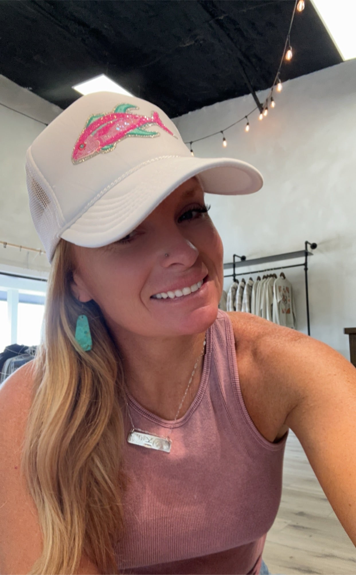 Preppy Tuna sequin patch