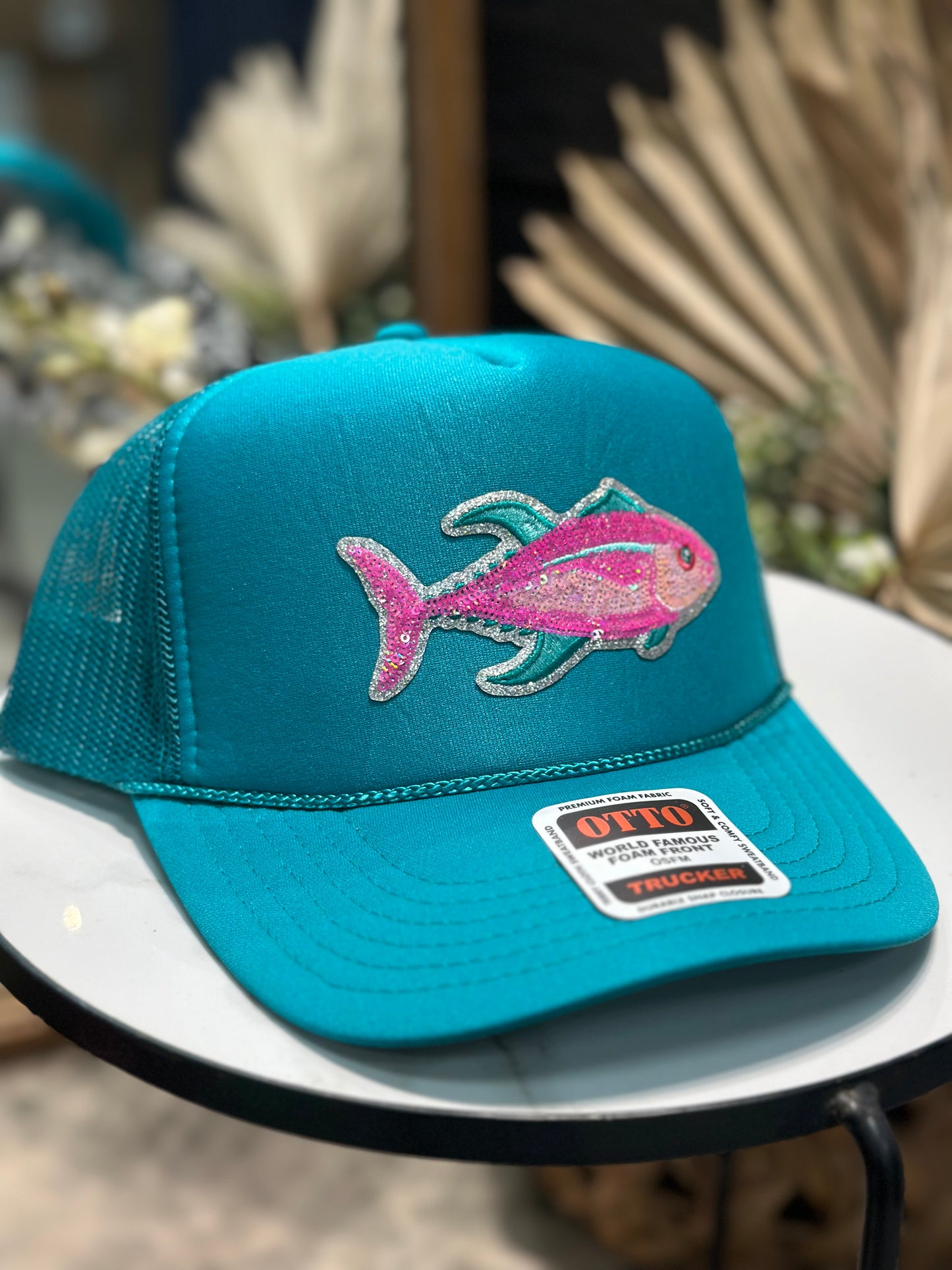 Preppy Tuna sequin patch