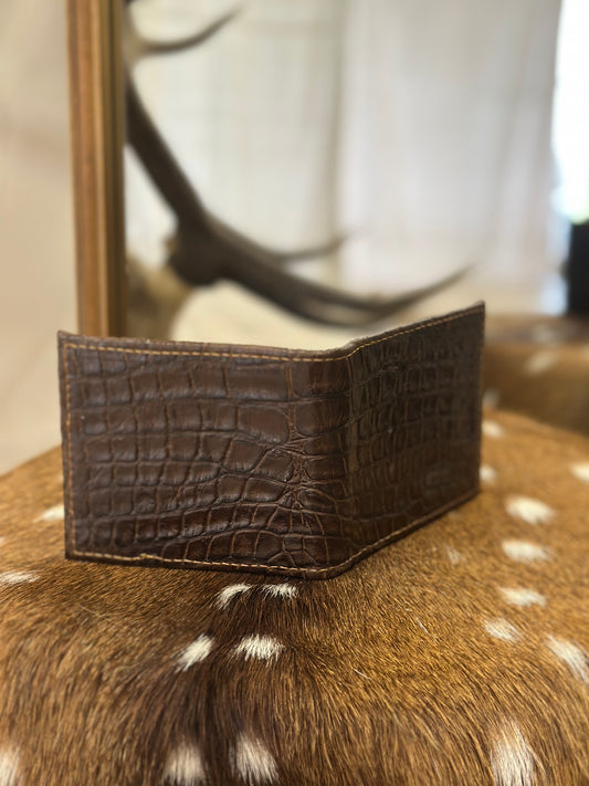 Premium Alligator bifold wallet