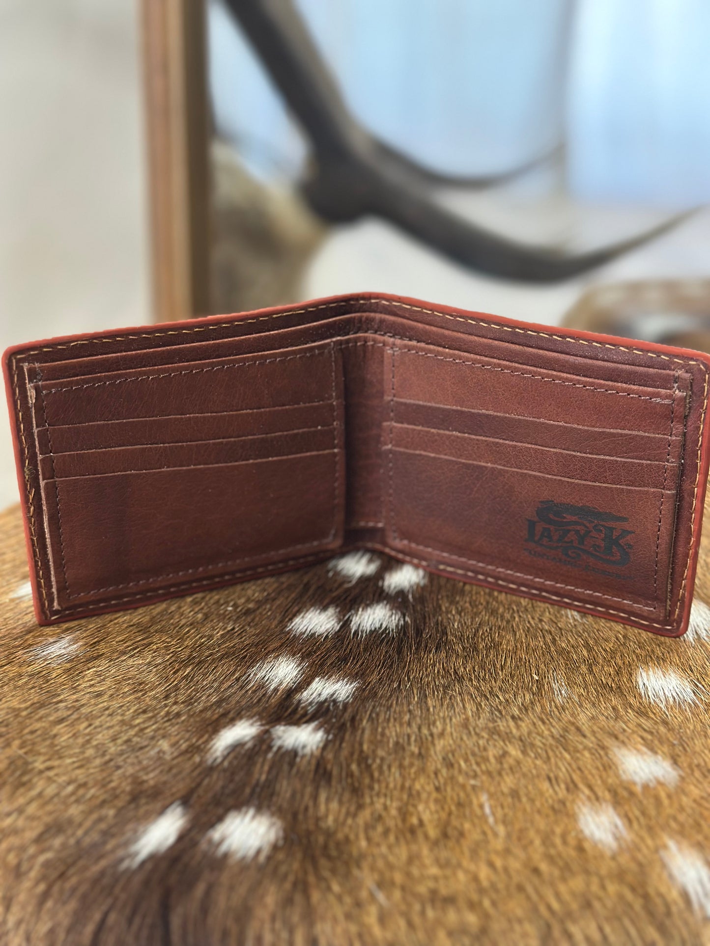 Basic Alligator bifold wallet
