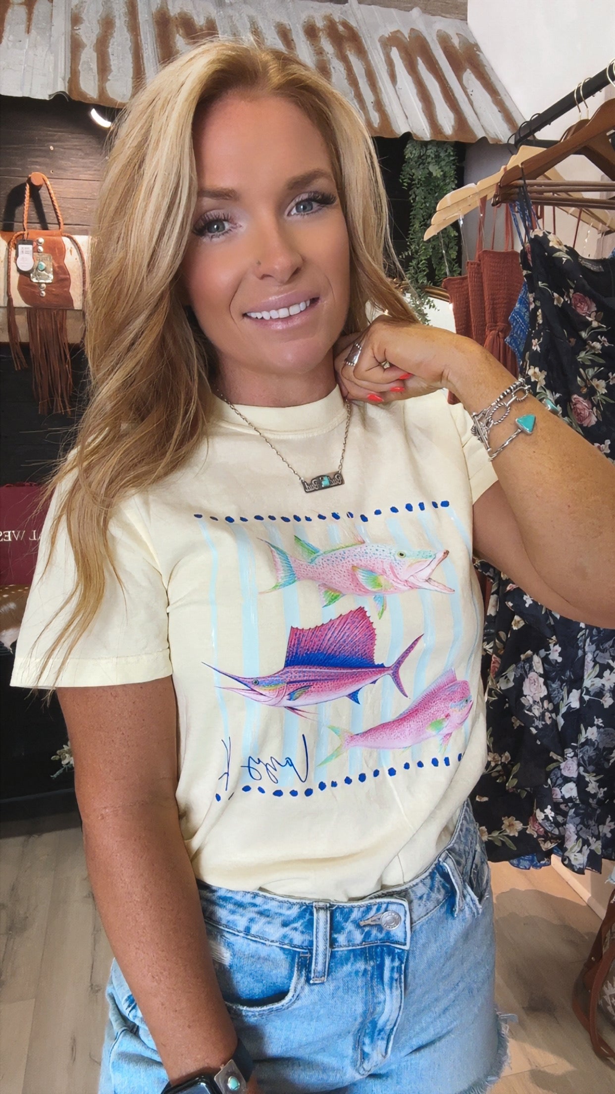 “East Coast Preppy” Comfort Color Tee