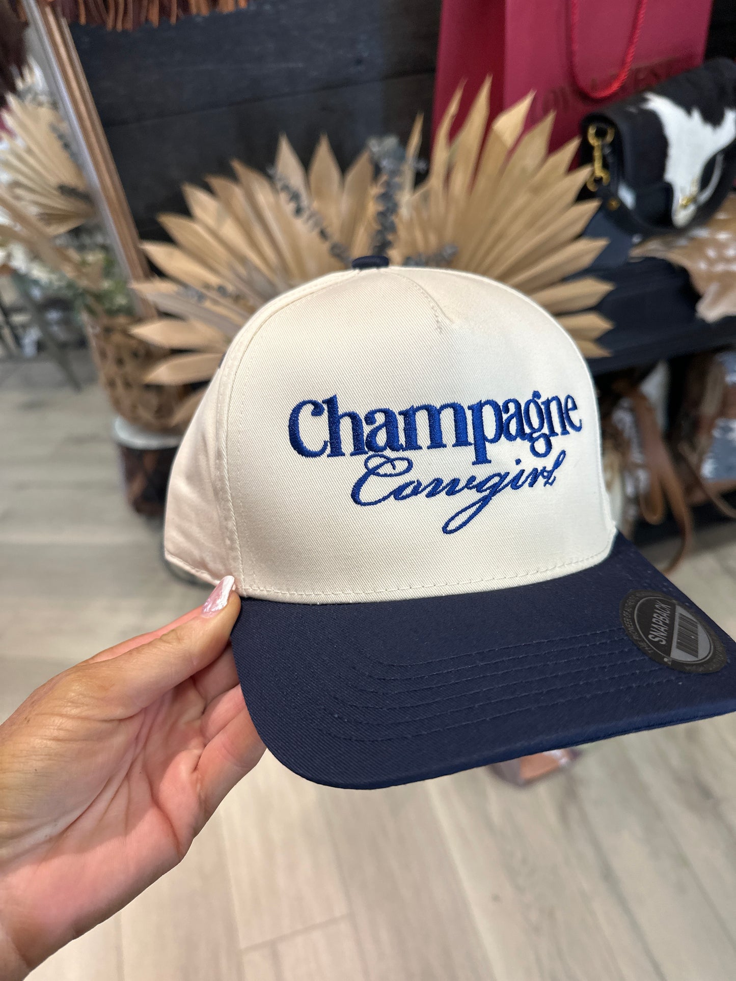 Champagne Cowgirl Hat    