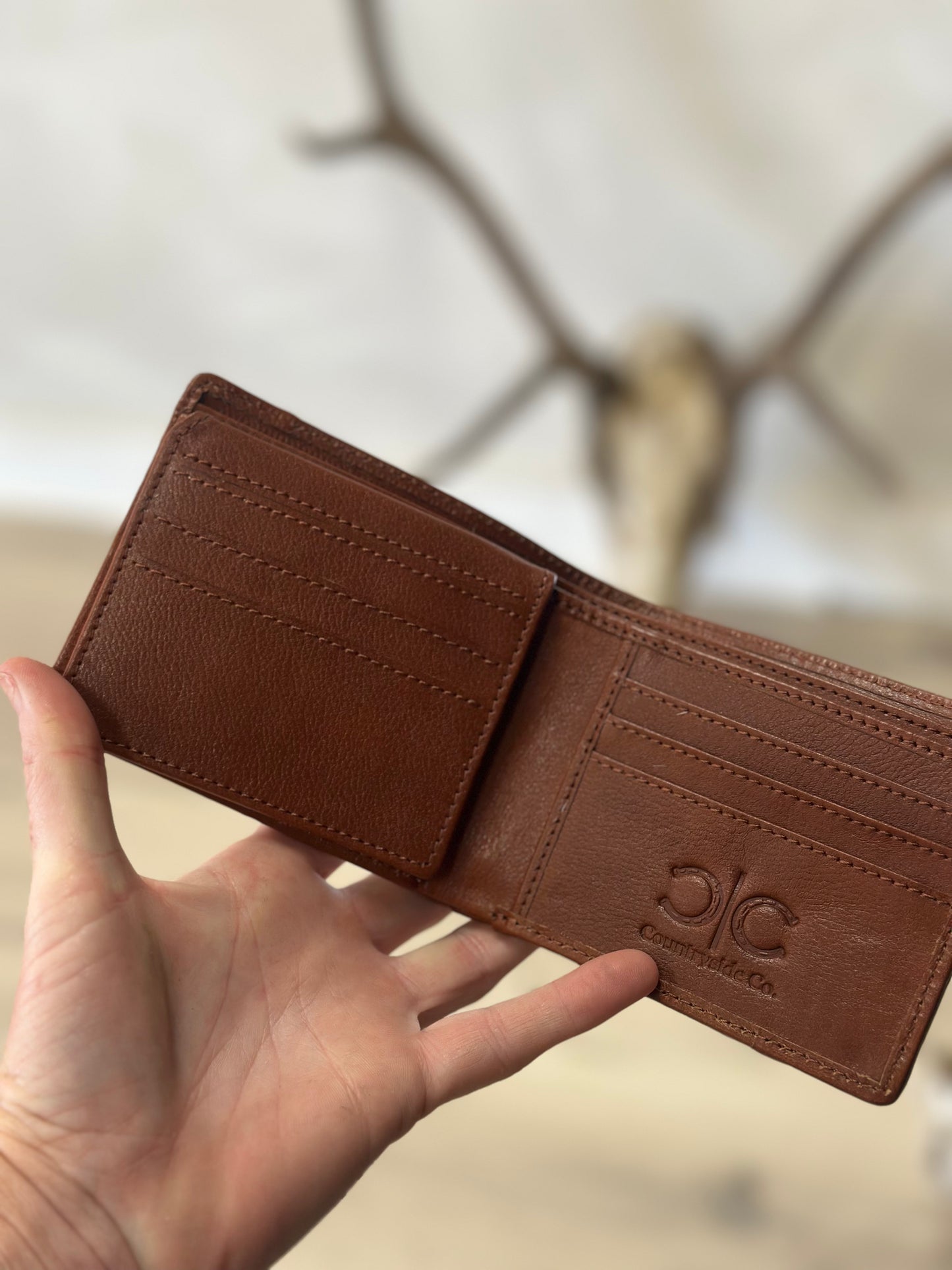 The Westin checkered wallet